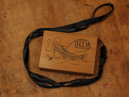 Fly Fishing Box Personalised (Dryfly)