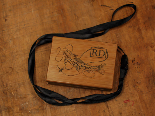 Fly Fishing Box Personalised (Dryfly)