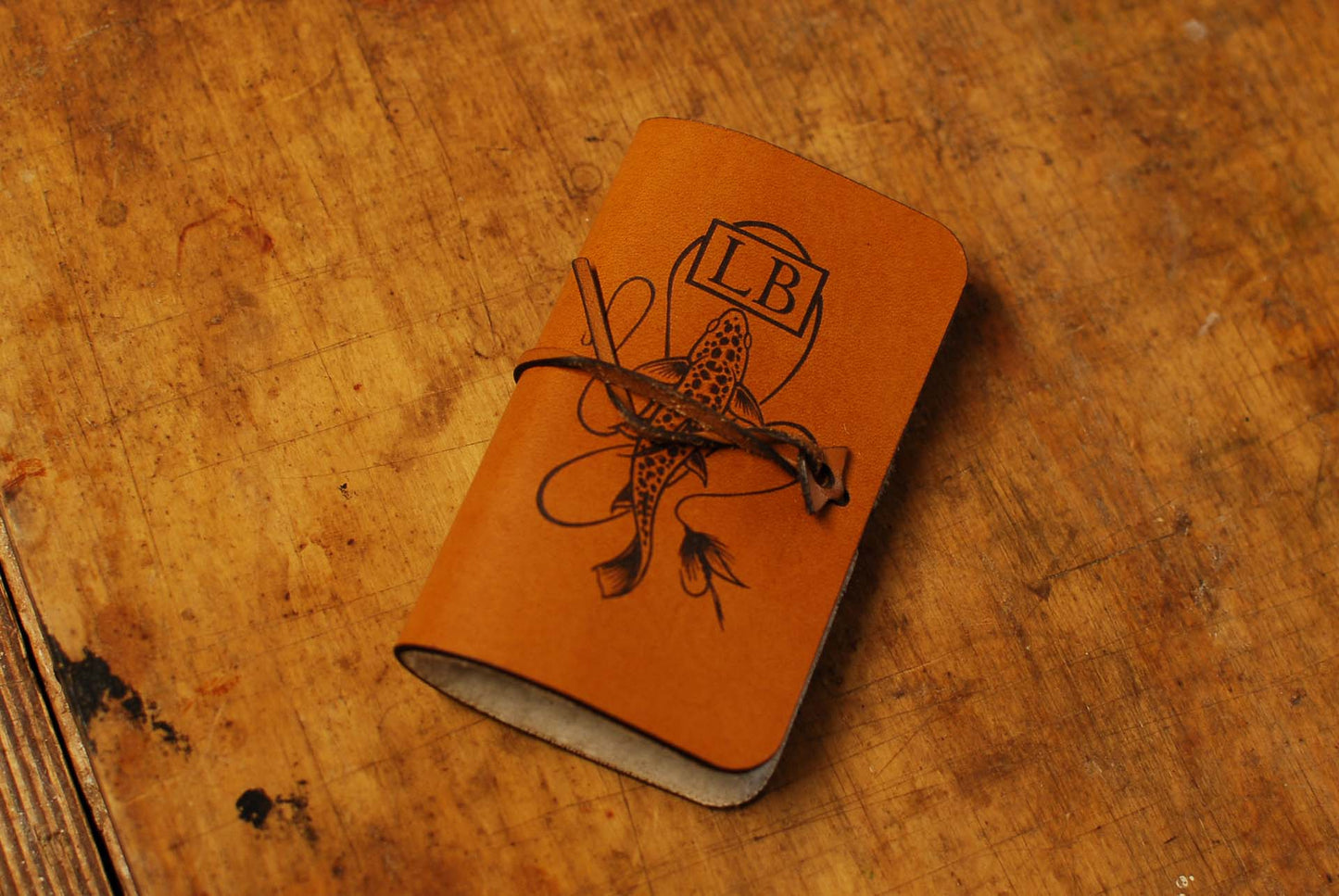 Fly Fishing Wallet Personalised